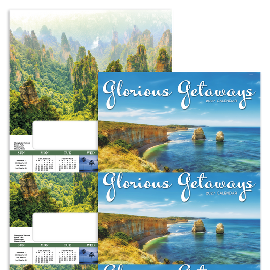 Glorious Getaways - Window Calendar