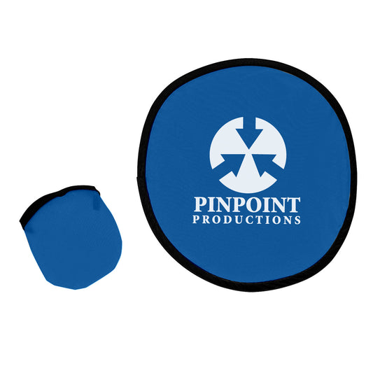 Custom logo 10" Flying Disk With Matching Pouch
