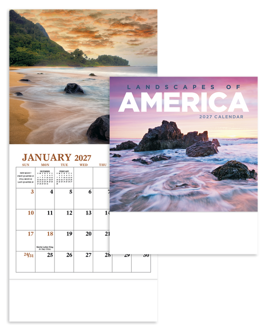 Landscapes of America - Mini Calendar