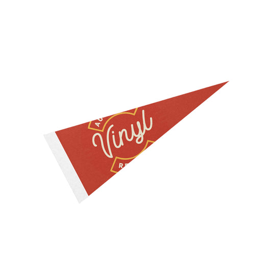 Custom logo 8" x 18" Pennant
