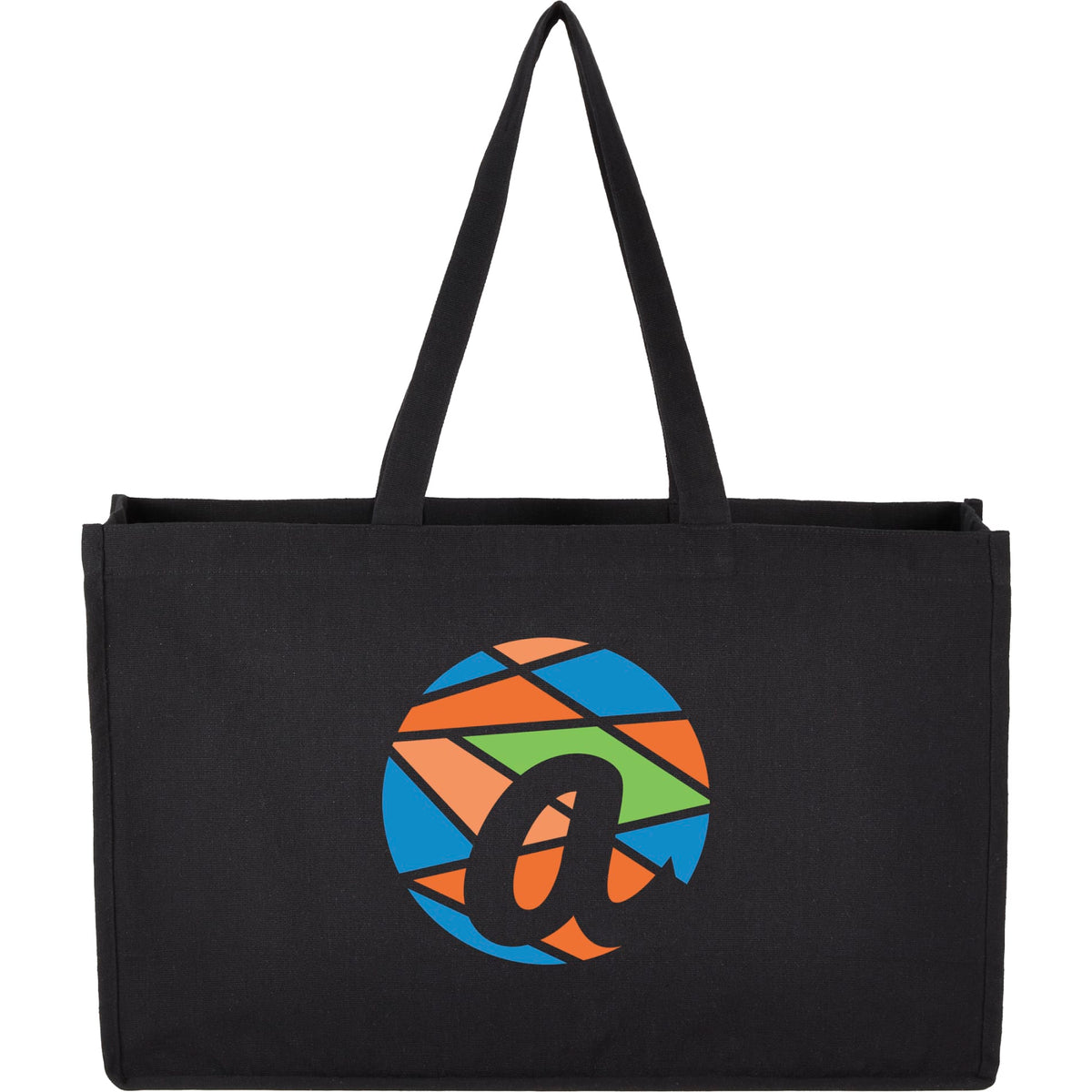 Custom logo Repose 10oz Recycled Cotton Shoulder Tote