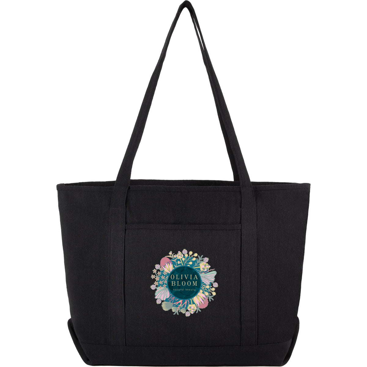 Custom logo Repose 10oz Recycled Cotton Tote