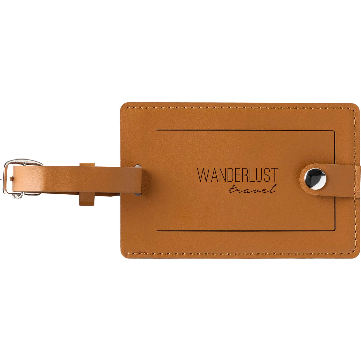 Custom logo Pineapple Leather Luggage Tag