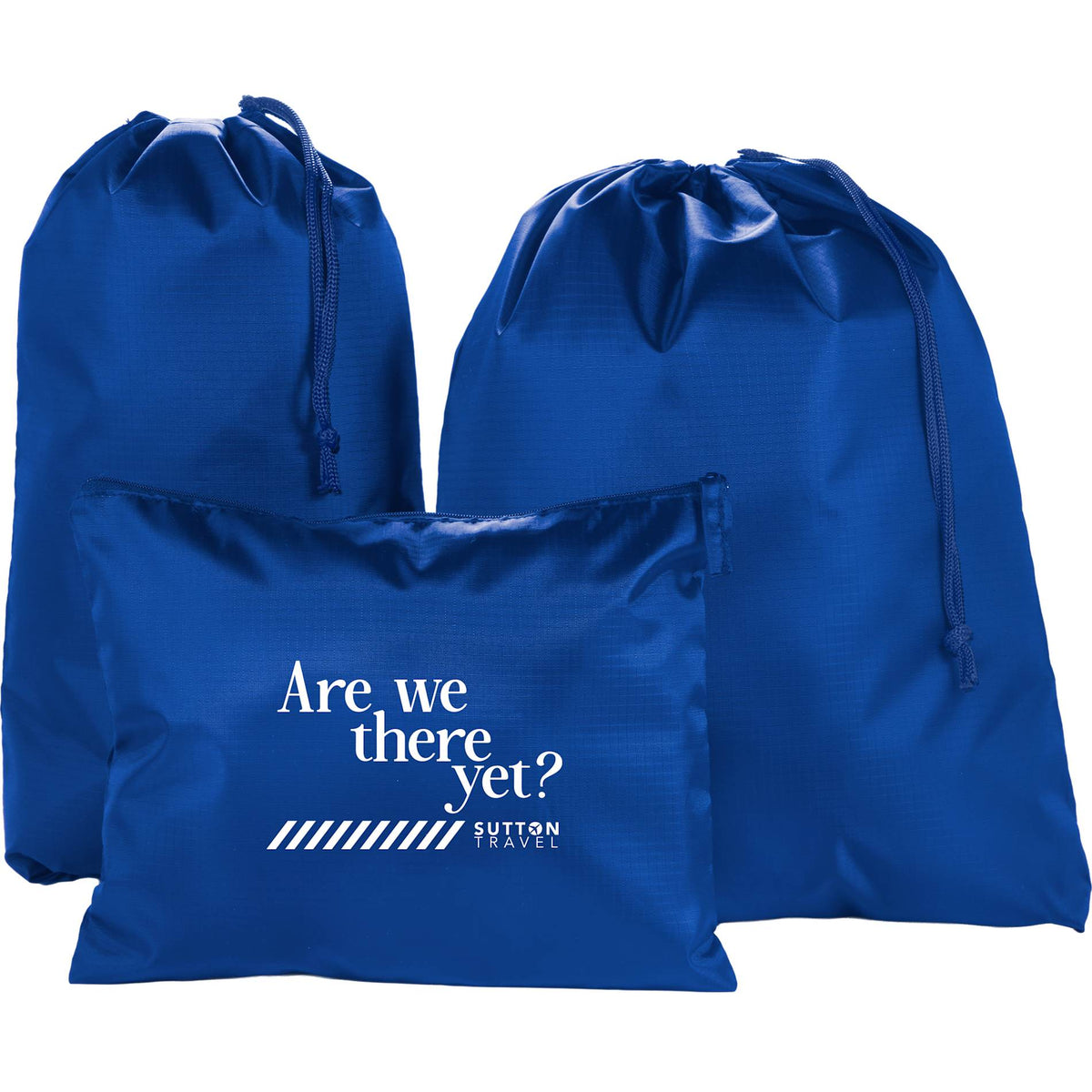 Custom logo Recycled Travel Bag Set