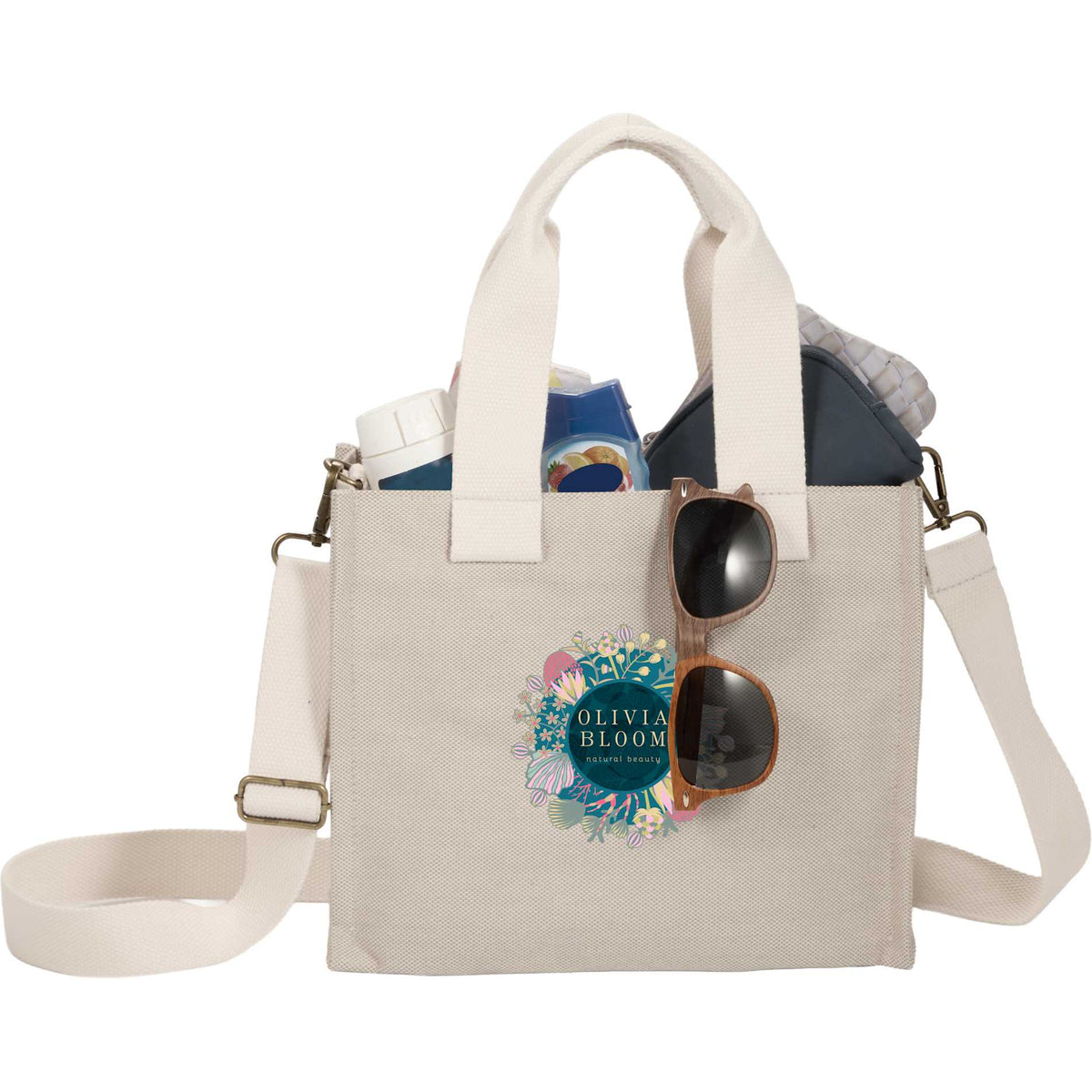 Custom logo London Small Recycled Shopper Tote