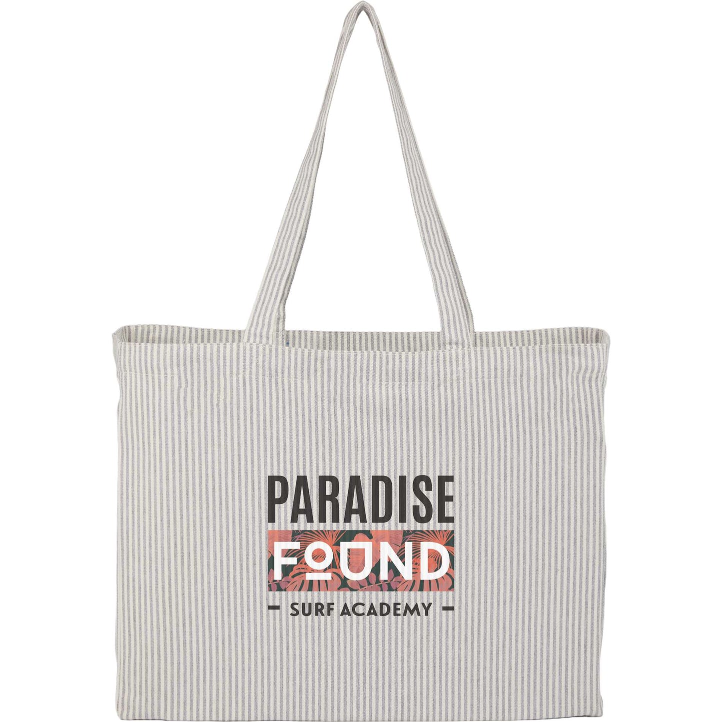 Striped Pacific Recycled Cotton Shopper Tote
