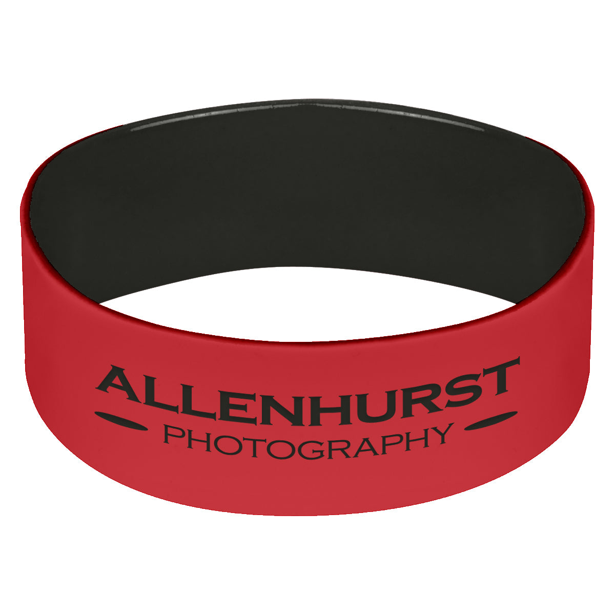 Custom logo 1" Silicone Bracelet