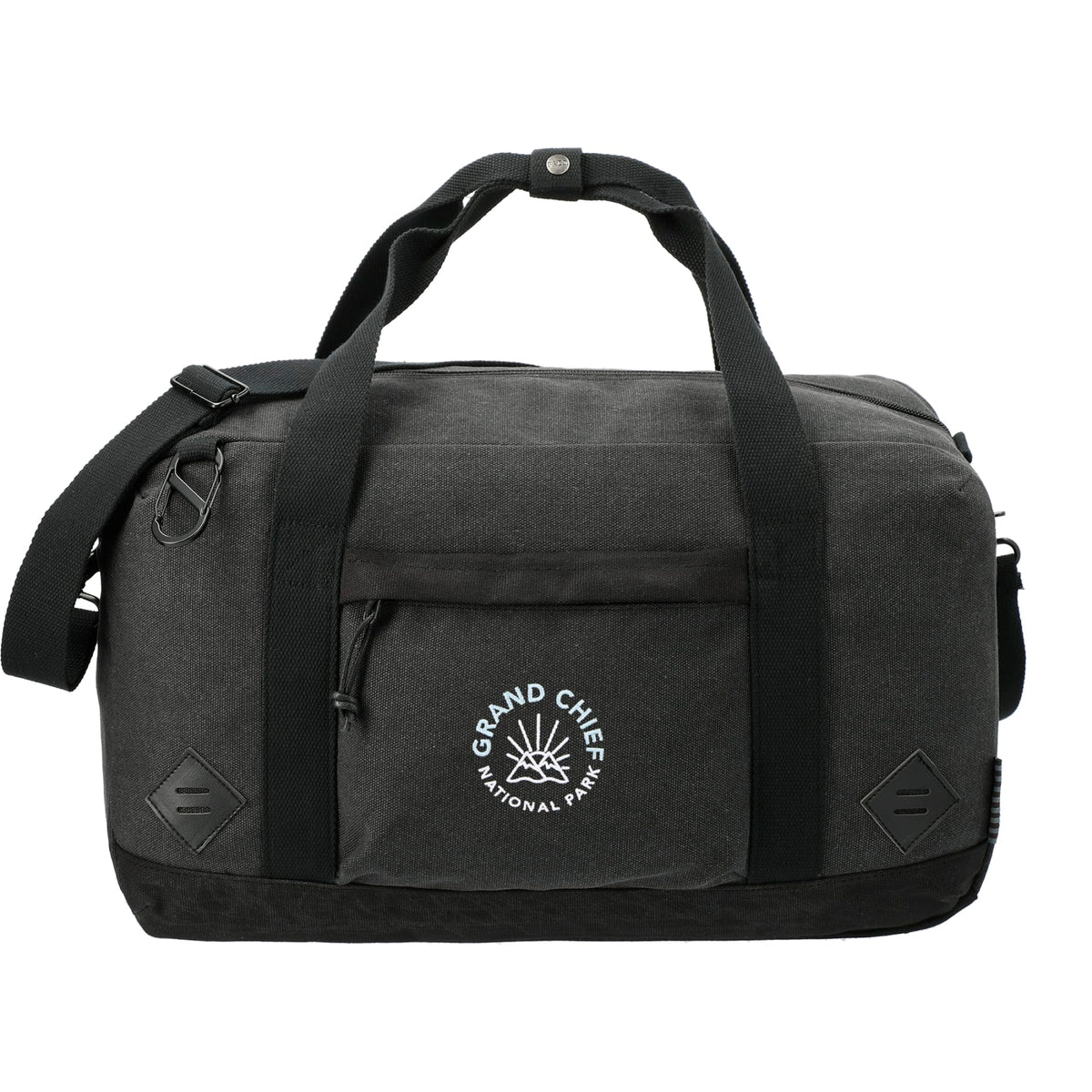 Custom logo Field & Co. Woodland Duffel