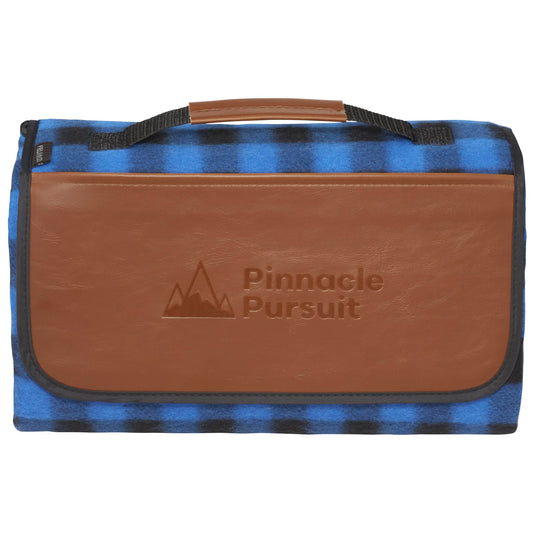 Custom logo Field & Co.® Buffalo Plaid Picnic Blanket