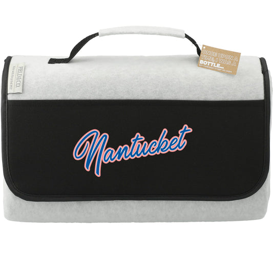 Custom logo Field & Co. Recycled PET Oversized Picnic Blanket