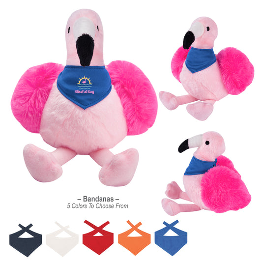 Custom logo 6" Fiona Flamingo