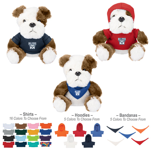 Custom logo 6" Baxter Bulldog
