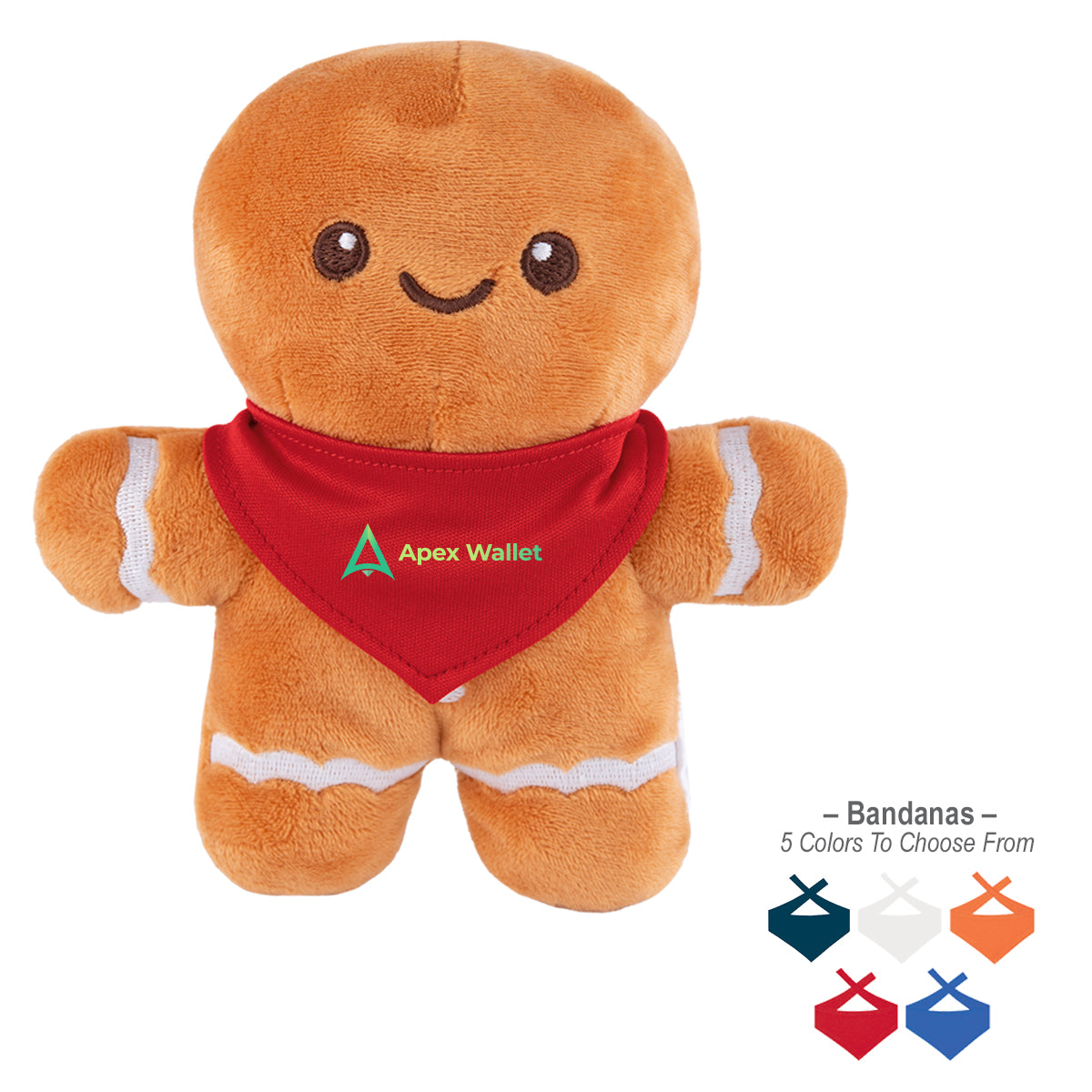 Custom logo 6" Gingerbread Man