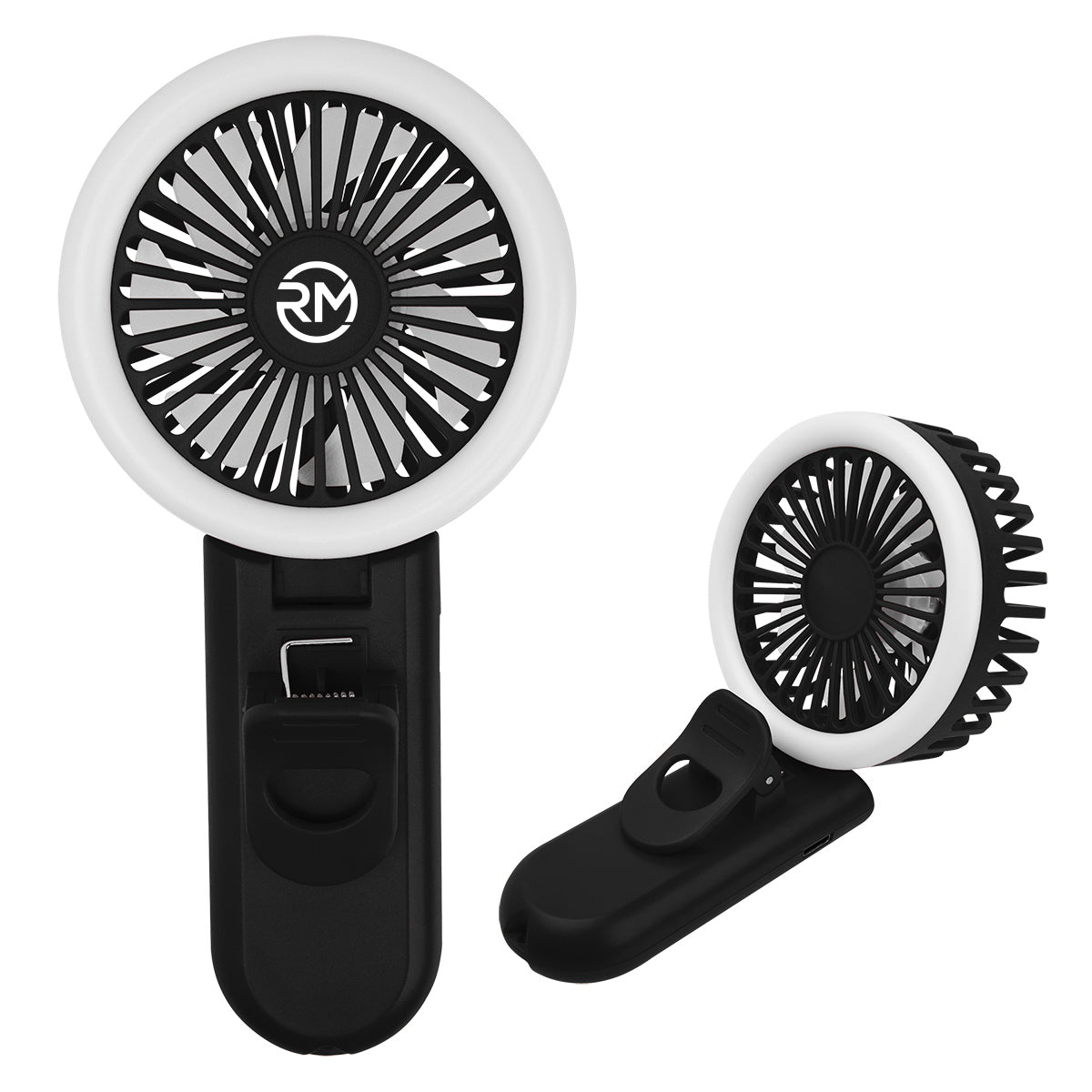 Custom logo Ring Light Fan For Phone & Laptop