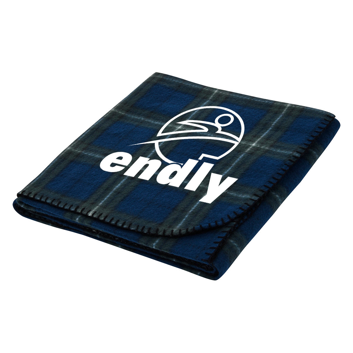 Custom logo Fraser Fleece Blanket