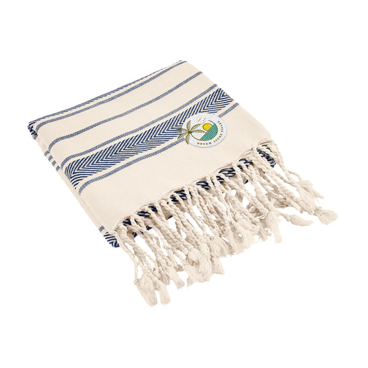 Custom logo Bungalow Beach Towel