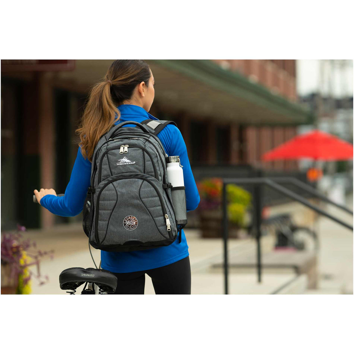 Custom logo High Sierra Swerve 17" Computer Backpack