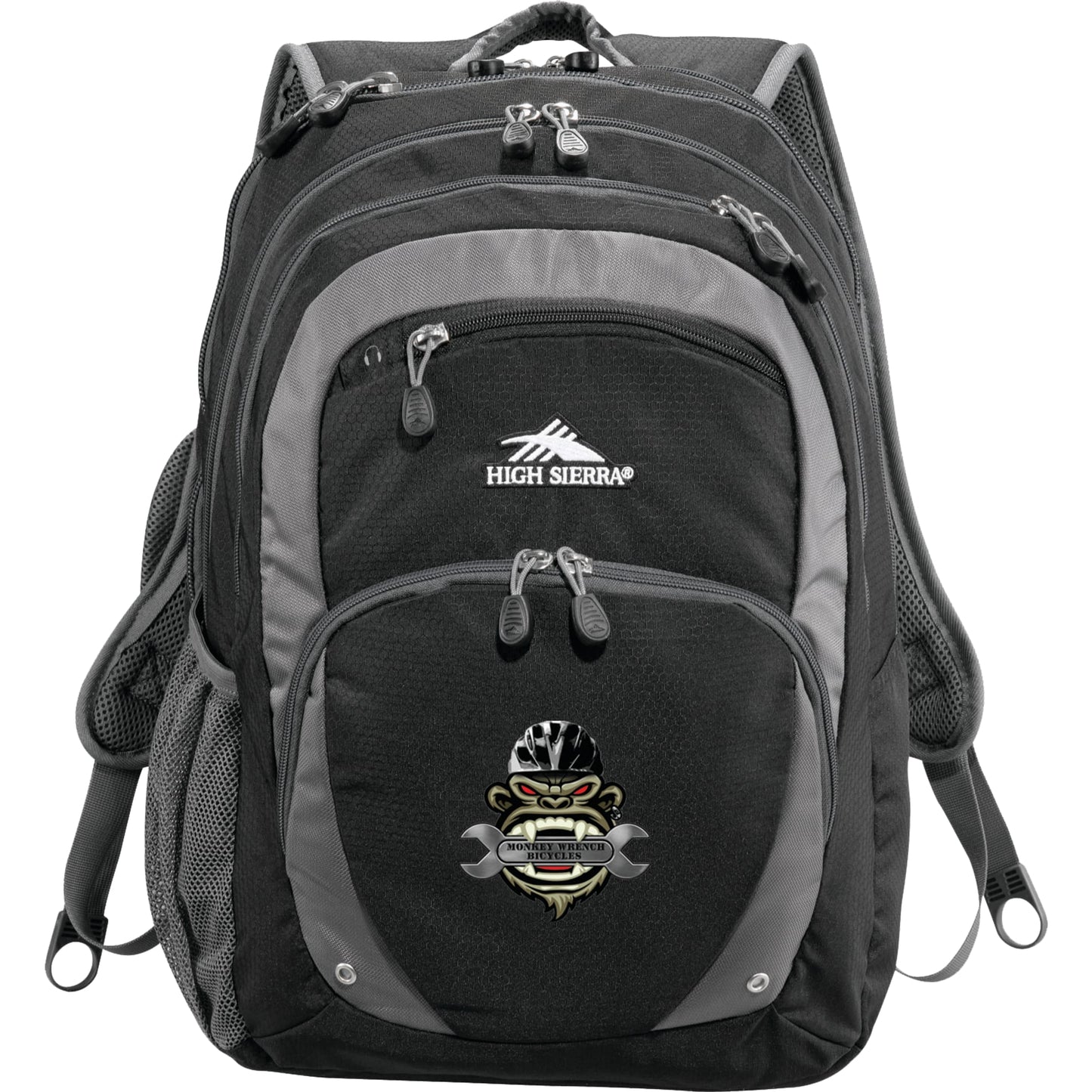 Custom logo High Sierra Overtime Fly-By 17" Computer Backpack