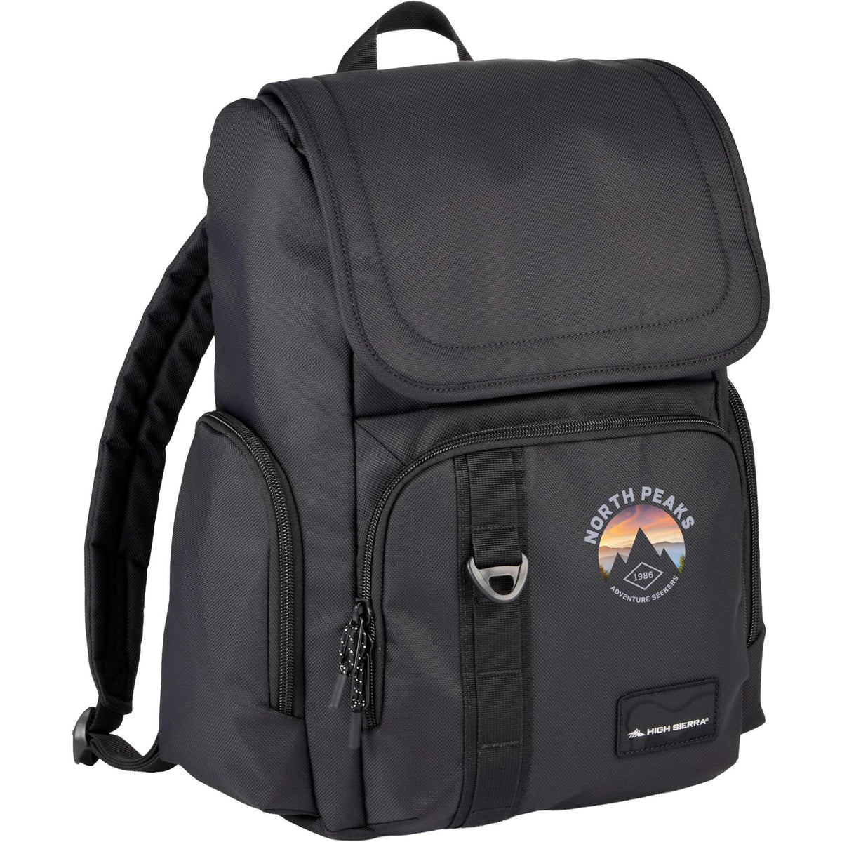Custom logo High Sierra Trekpoint Flap Backpack