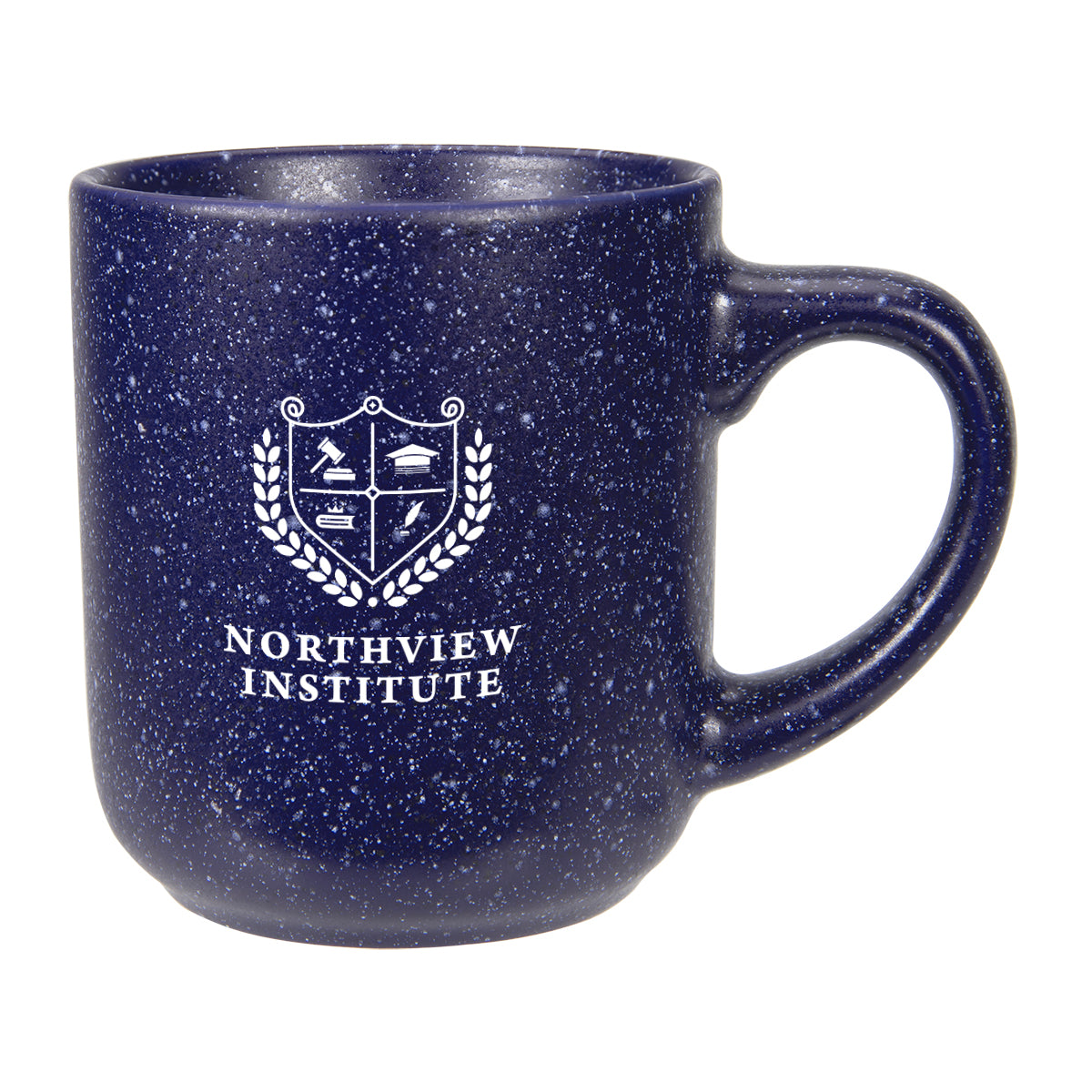 Custom logo 14 Oz. Speckled Matte Ceramic Mug
