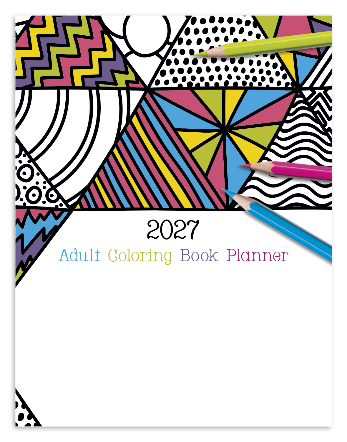 Adult Coloring Book Planner