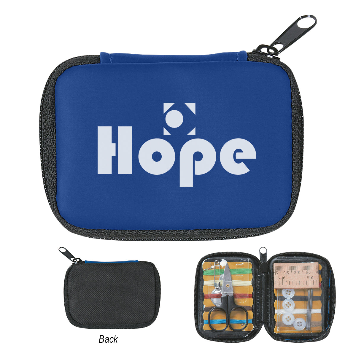 Custom logo "Sew" Handy Deluxe Sewing Kit