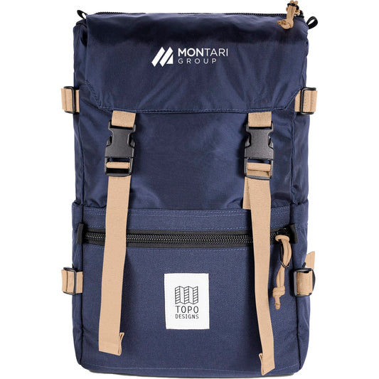 Custom logo Topo Designs Recycled Rover 15" Laptop Backpack