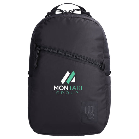 Custom logo Topo Designs Recycled Light Pack Laptop Backpack