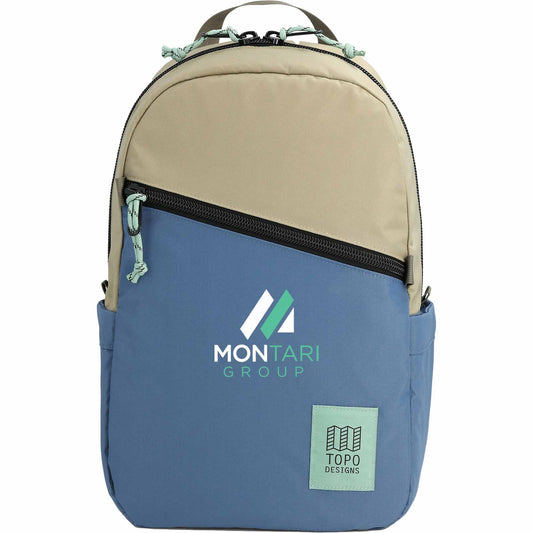 Custom logo Topo Designs Recycled Light Pack Laptop Backpack
