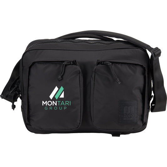 Custom logo Topo Recycled Global Briefcase