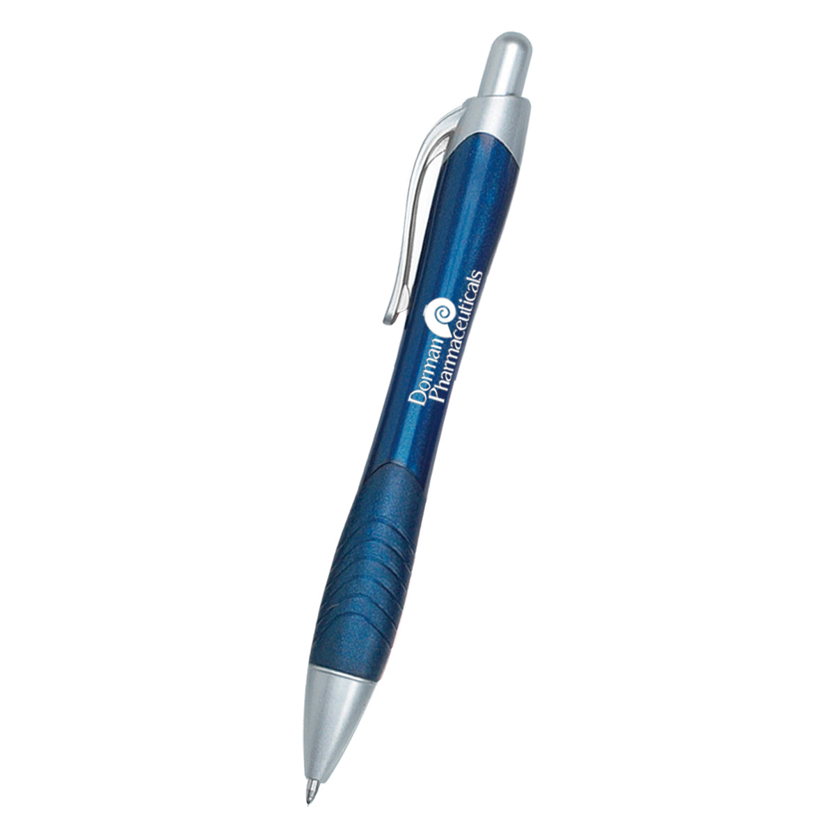 Custom logo Rio Gel Pen With Contoured Rubber Grip