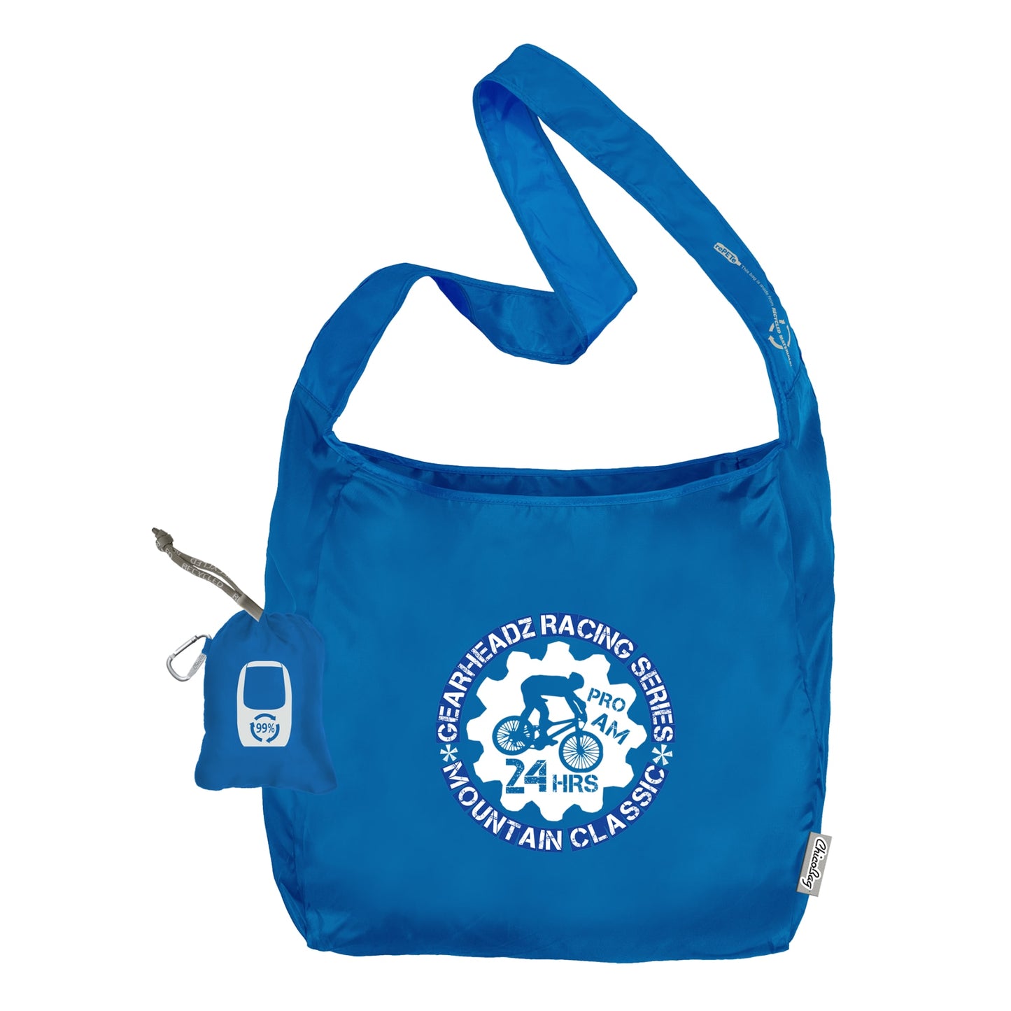 Custom logo ChicoBag Sling rePETe Crossbody Tote