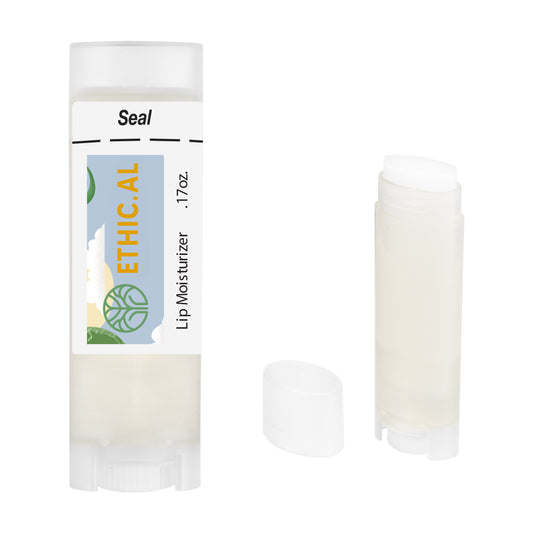 Custom logo Oval Lip Moisturizer With rPET Tube