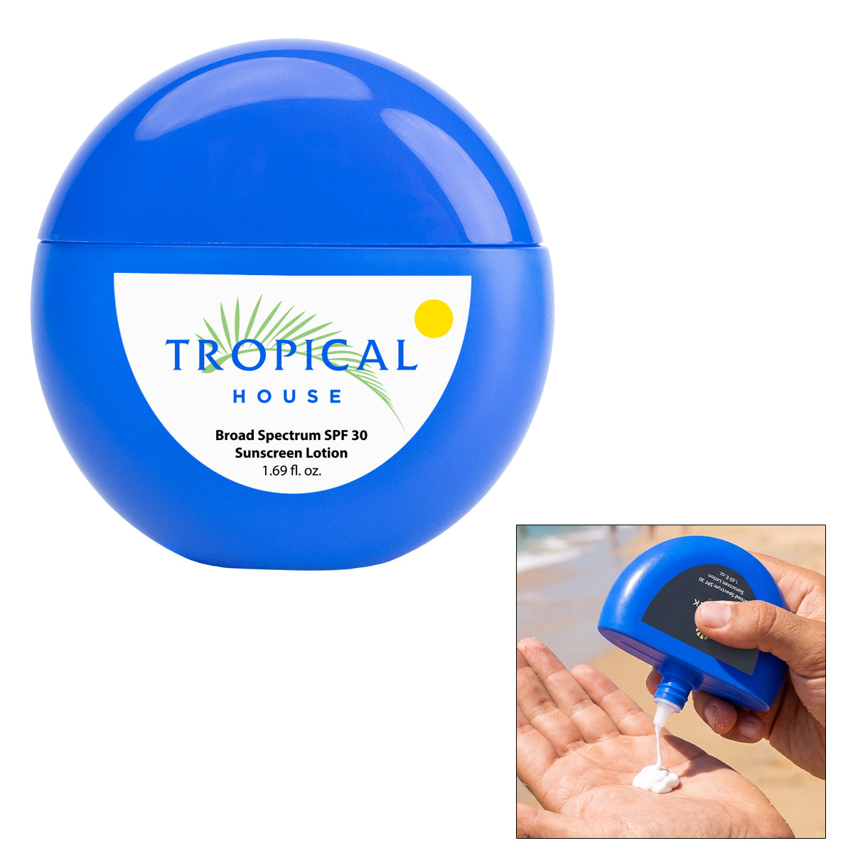 Custom logo rABS 1.7 Oz. SPF 30 Sunscreen