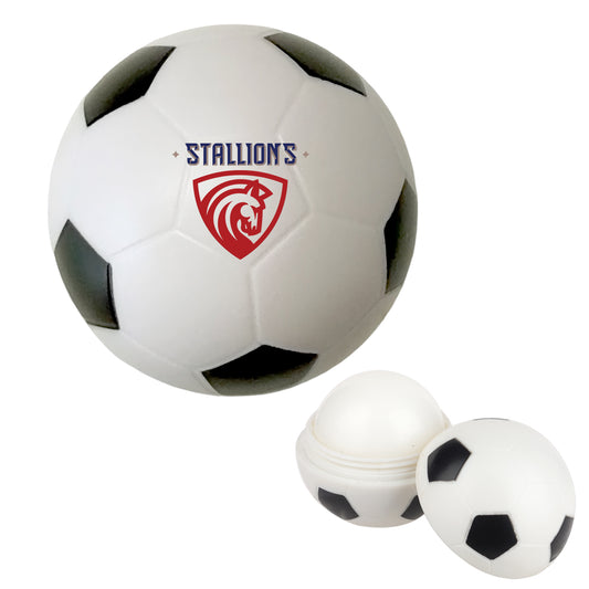 Custom logo Soccer Ball Lip Moisturizer