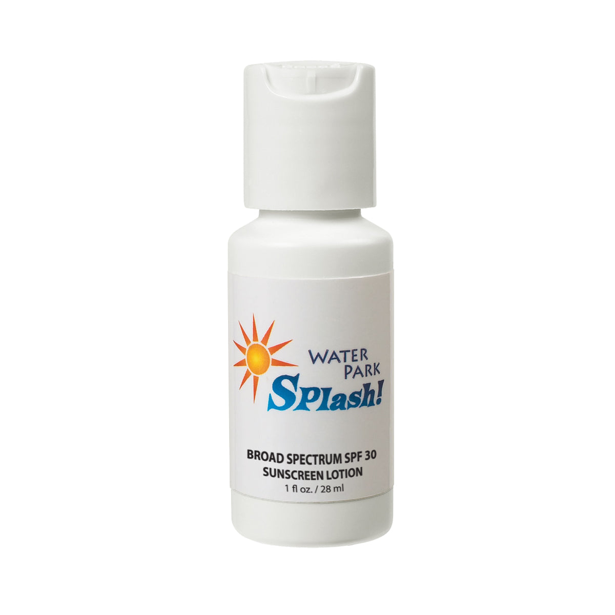 Custom logo 1 Oz. SPF 30 Sunscreen Bottle