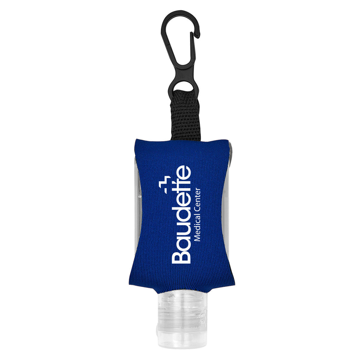 Custom logo - .5 Oz. Hand Sanitizer With Eva Case And Clip