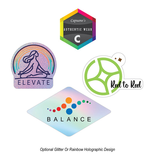 Custom logo Custom Shape Sticker
