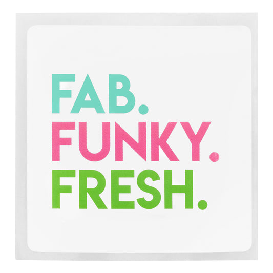 Custom logo Square Rounded Corner Sticker