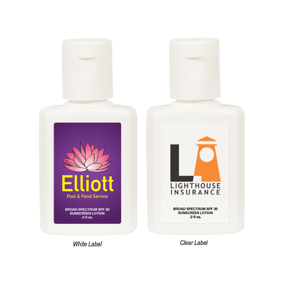 Custom logo .5 Oz. SPF 30 Sunscreen