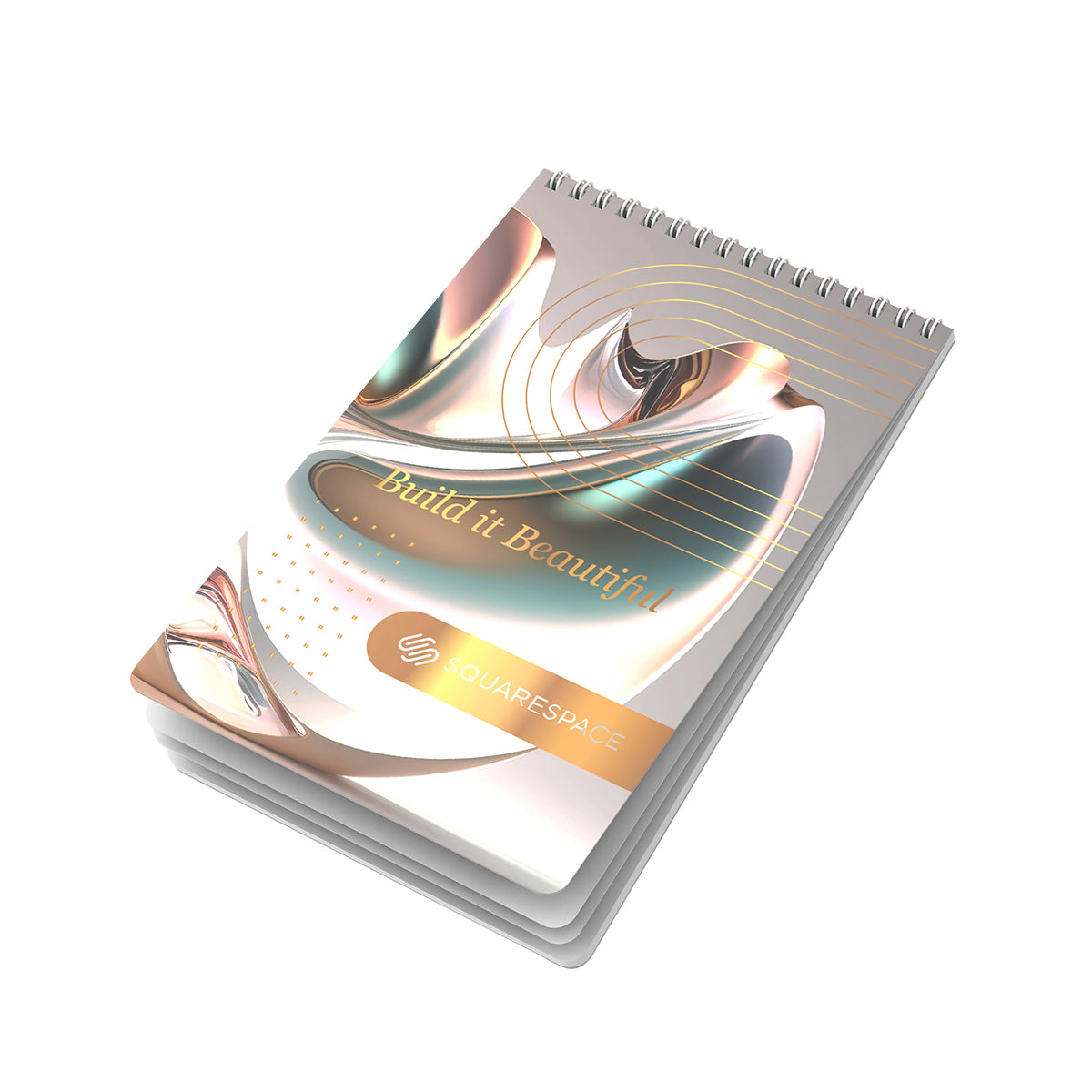 Custom logo Powerstick Willow Top Bound Notebook