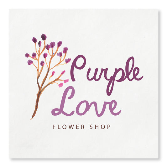 Custom logo Full Color 3 Ply Premium Beverage Napkins