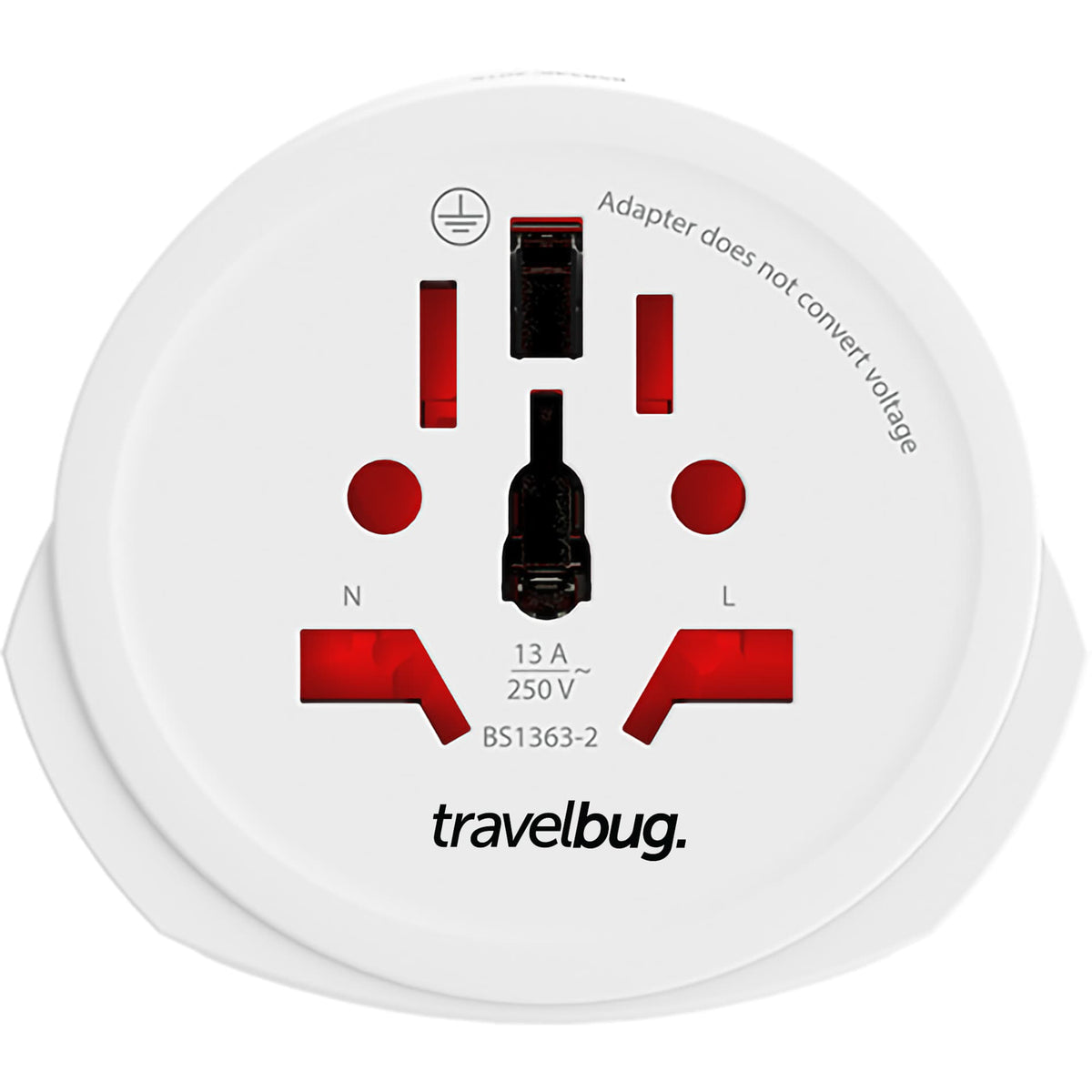 Custom logo Skross World to Europe Travel Adaptor