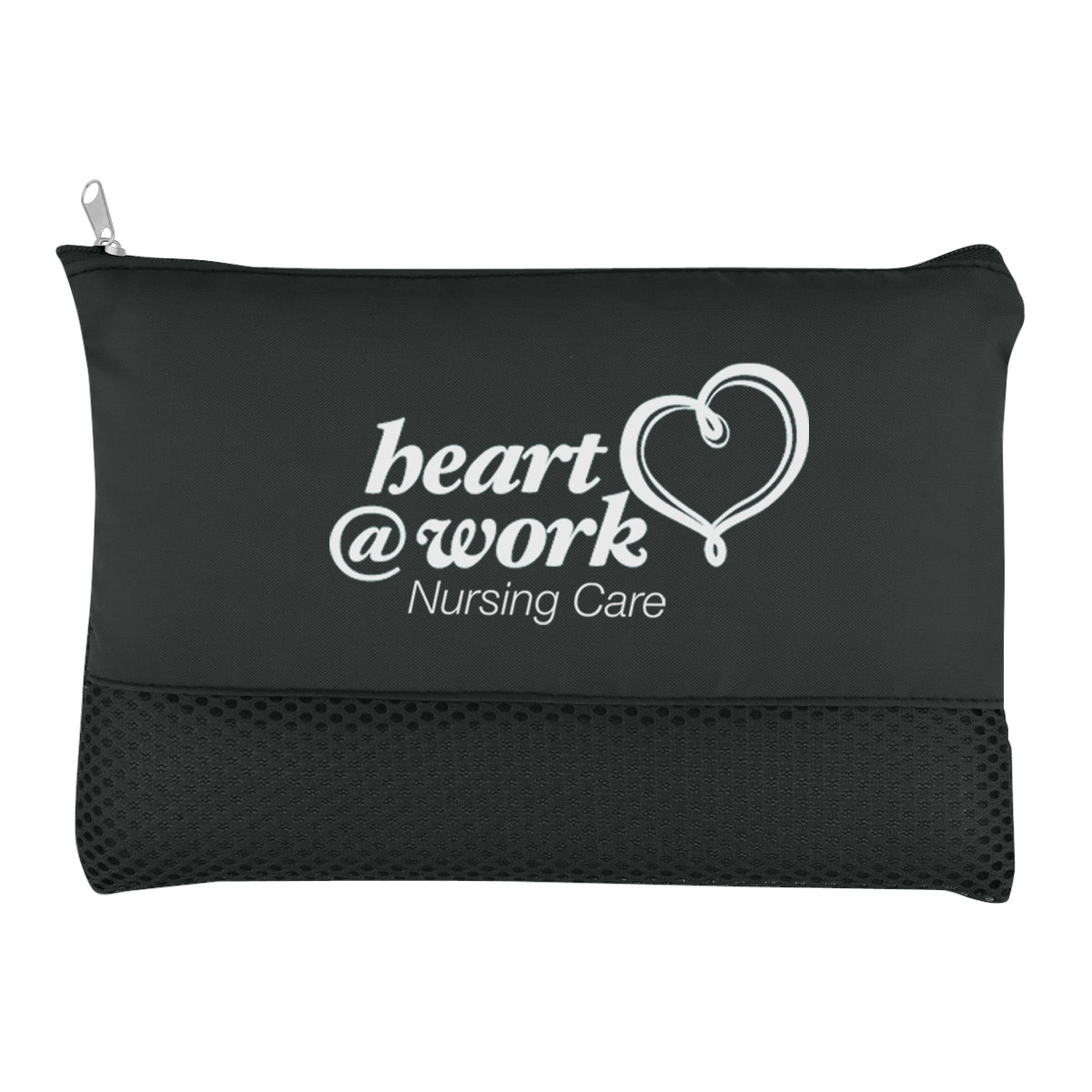 Custom logo Mesh Vanity Bag