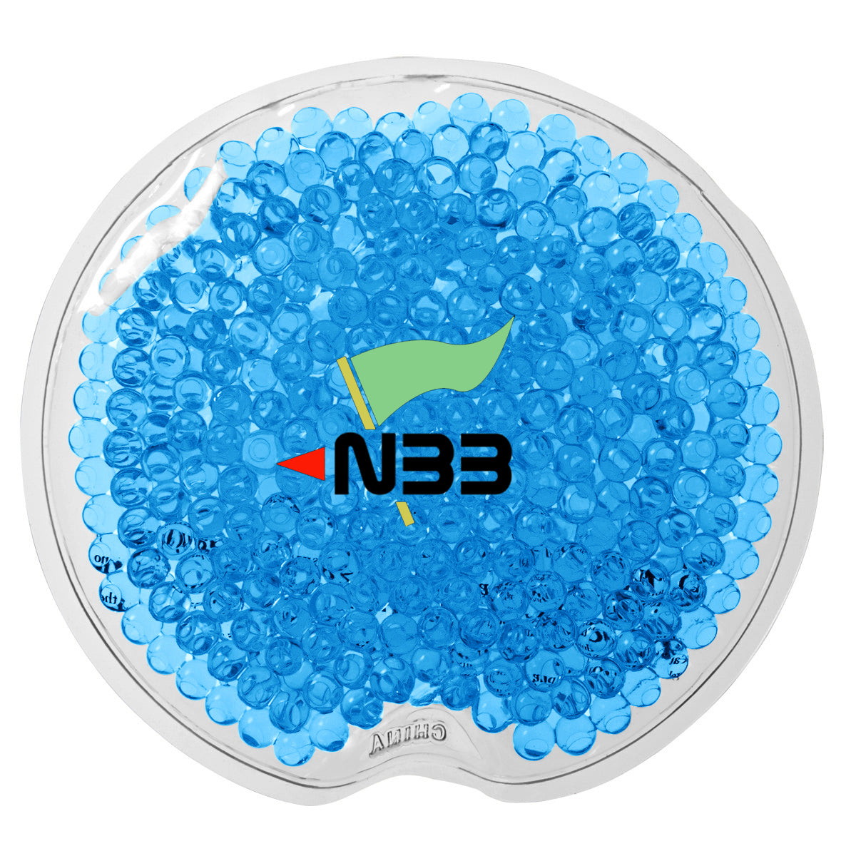 Custom logo Small Round Gel Beads Hot/Cold Pack