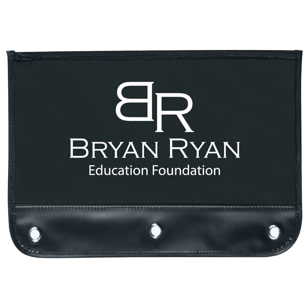 Custom logo Zippered Pencil Case