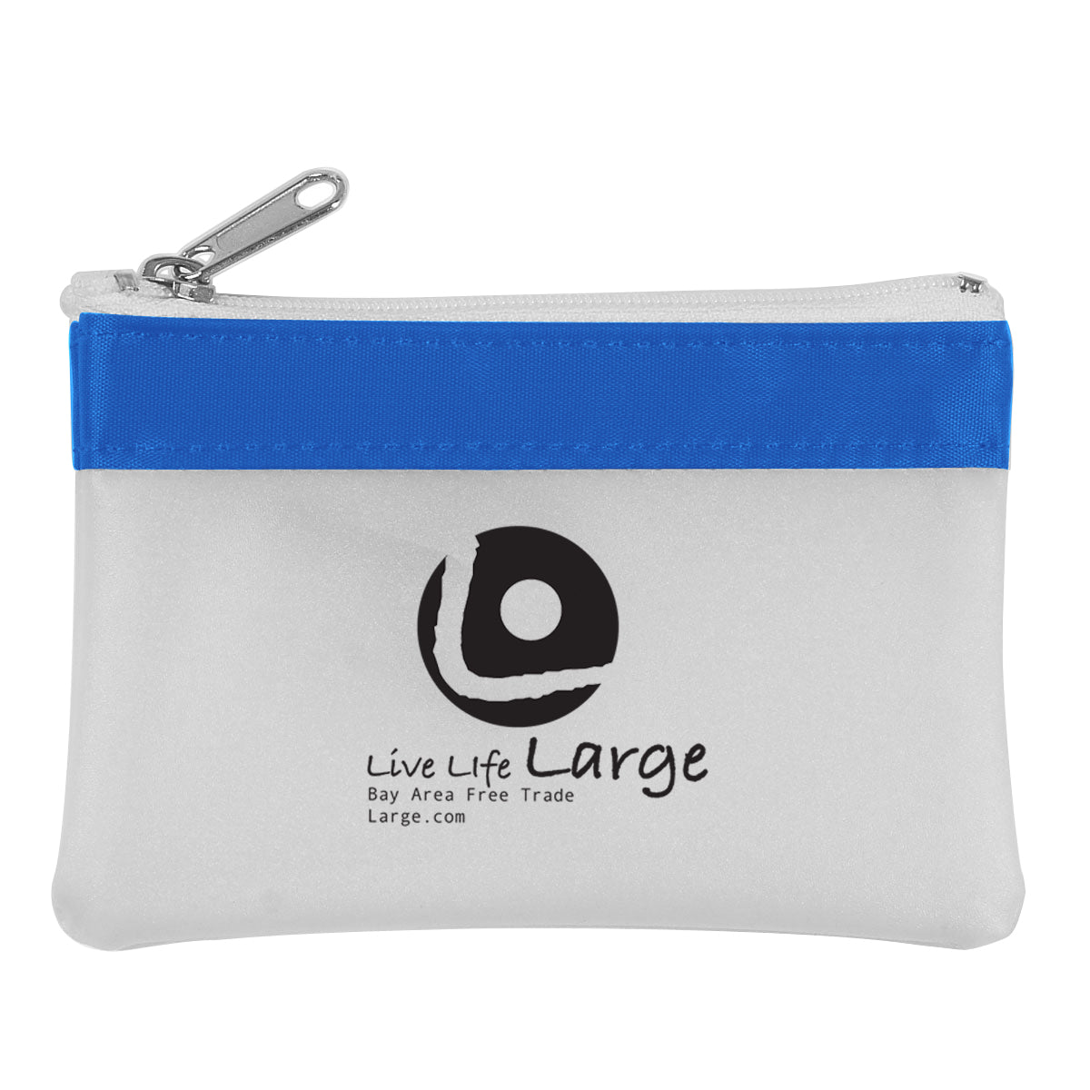 Custom logo Zippered Coin Pouch