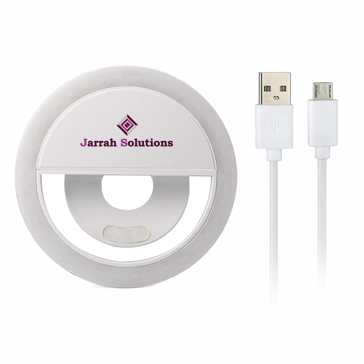 Custom logo Online Meeting Adjustable Ring Light