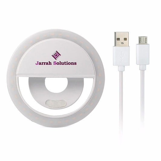 Custom logo Online Meeting Adjustable Ring Light