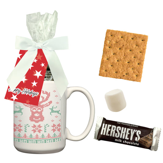 Custom logo S’mores Single Serve Stuffer With Full Color Mug